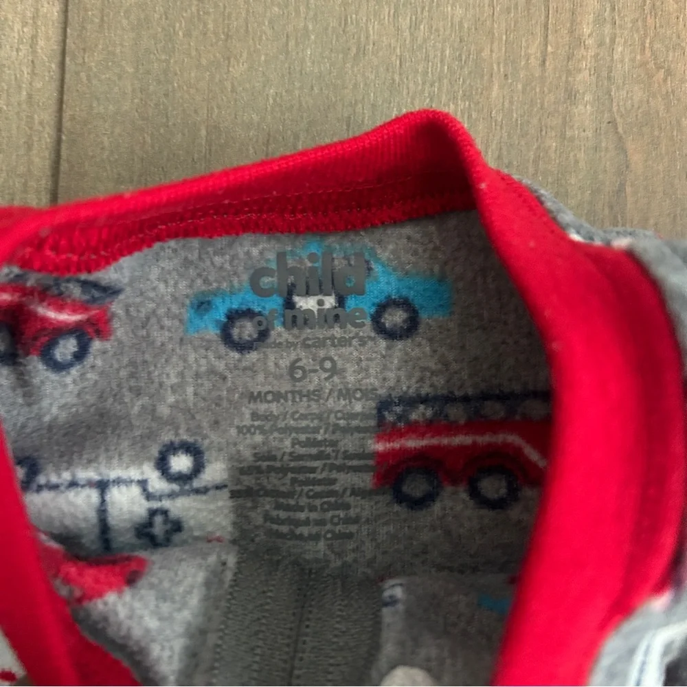 6-9M Carter's First Responder Fleece Footie
